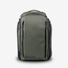 TRANSIT Travel Backpack Green Front | variant_ids: 40190470750288, 40190470815824